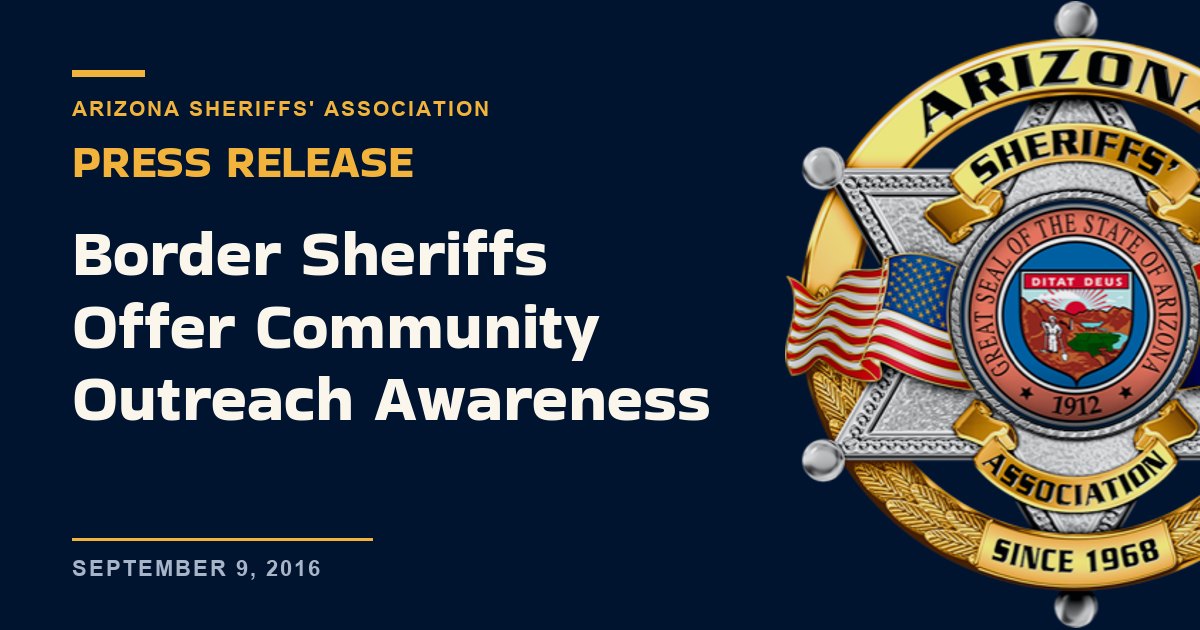Border Sheriffs Offer Community Outreach Awareness