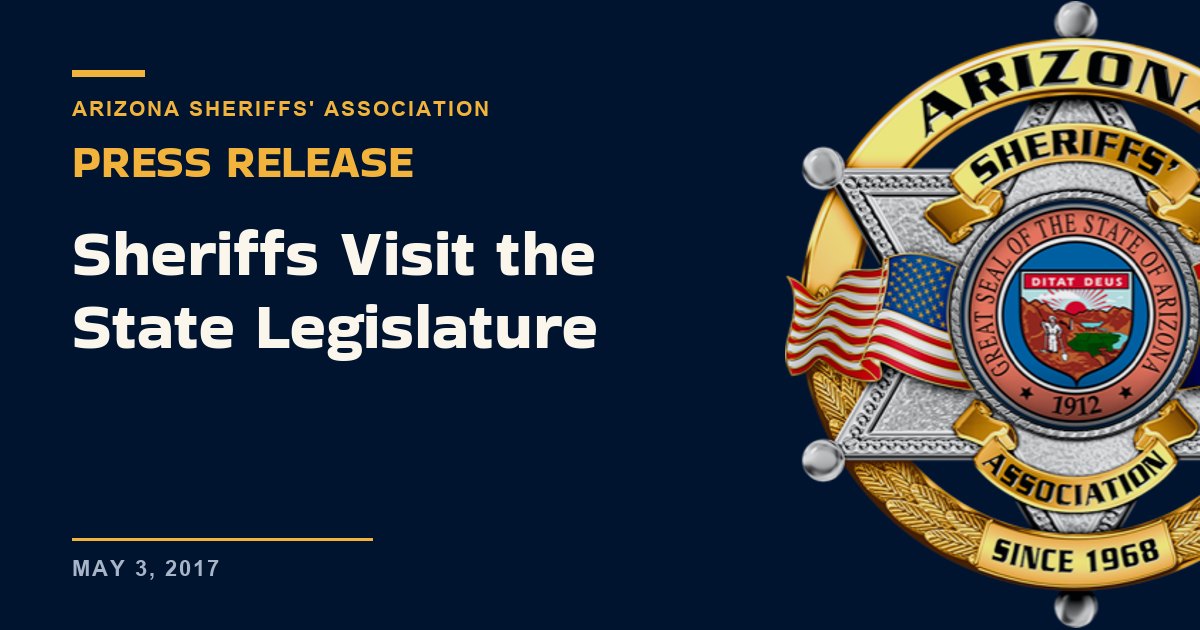 Sheriffs Visit the State Legislature