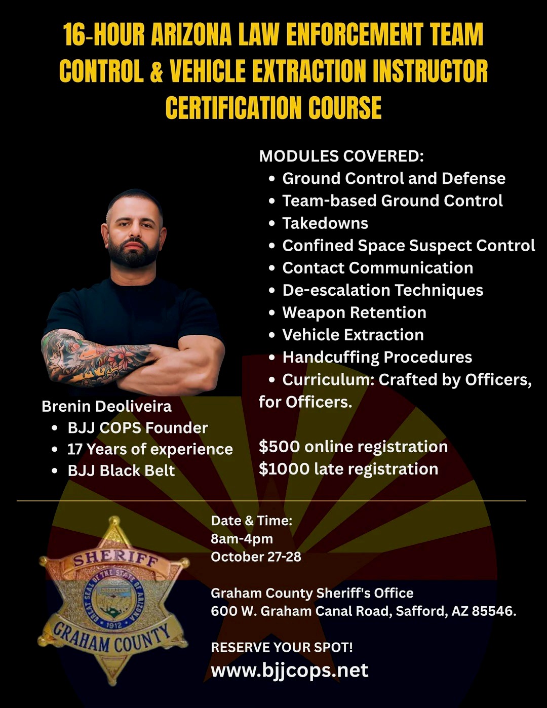 Team Control & Vehicle Extraction Instructor Certification Course